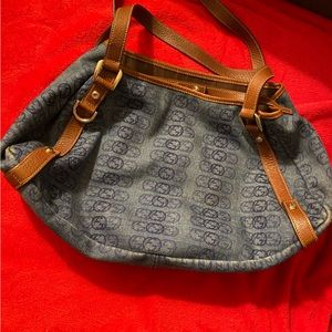 Gucci Blue denim GG bag (vintage)